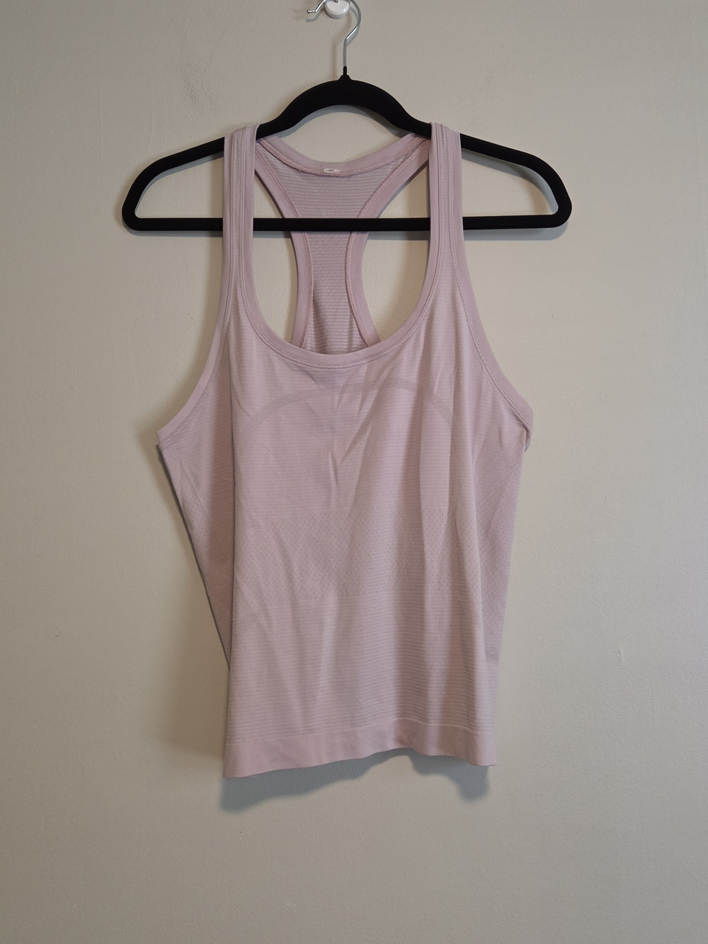 Lululemon Women's Racerback Tank Top - Light Pink Size Large